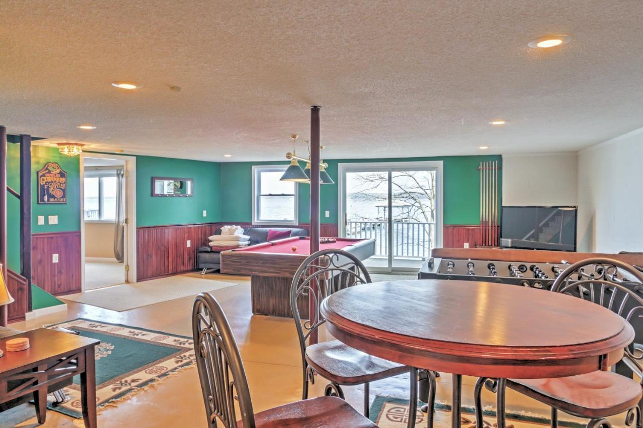 Waterfront Seneca Lake House Fire Pit And Boat Dock Geneva Esterno foto